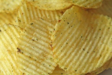 Patates cipsi. Snack Bar. Gıda