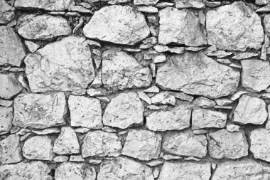 Büyük Eski Taşlar'dan bir duvar. Gri ve Bej Taş Backgroun