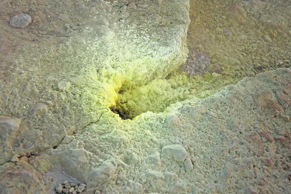 Cráteres de Volcán y Volcán Gray Hydrogen en la Isla Vulcano, Lip —  Fotos de Stock