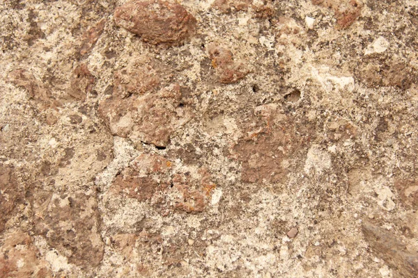 Fondo de piedras marrones, beige y gris. La vieja muralla de Ston —  Fotos de Stock