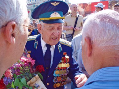 Rusya. Moskova - 9 Mayıs 2010. Zafer Bayramı.