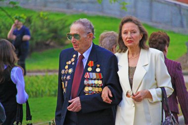 Rusya. Moskova - 9 Mayıs 2009. Zafer Bayramı.