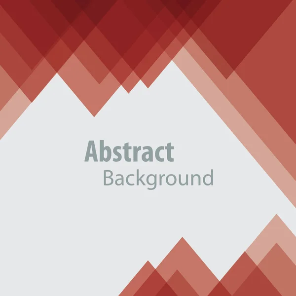Fond Vectoriel Abstrait Rouge Vecteur Bordure Triangulaire Rouge Esp10 — Image vectorielle