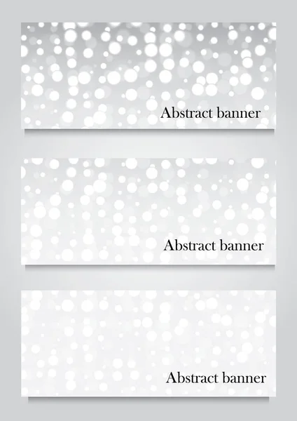 Abstract Bokeh Light Vector Banner Background Esp10 — стоковый вектор