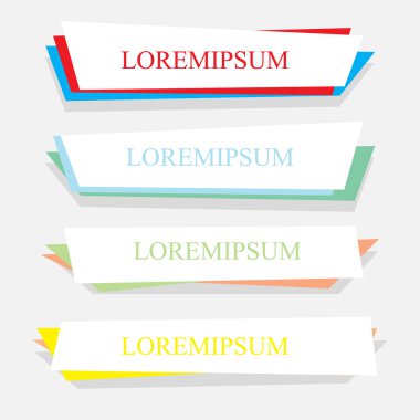 renkli afiş arka plan, düz tasarım, esp10