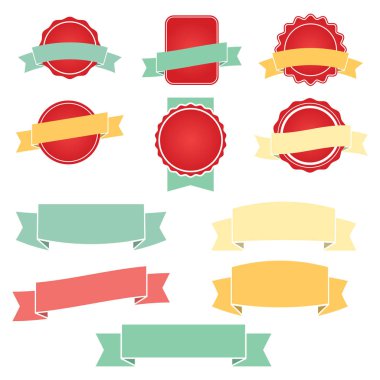 metin alanı olan geometrik satış afiş kümesi