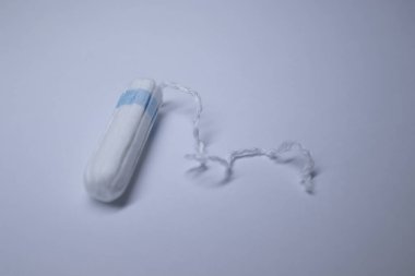 Kadın tamponu. Regl konsepti. İzole. beyaz arkaplan