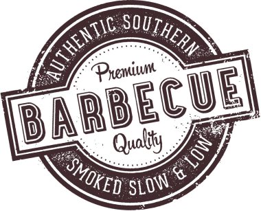 Otantik Güney Barbekü Lastik Damgası