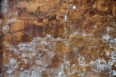 Kabartma doku ile yaşlı duvar parçası, grunge tekniğinde arka plan, metin bindirme için alan