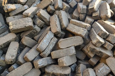 Yığın turba briketler, alternatif yakıtlar, hammadde