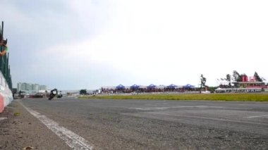 Kiev, Ukrayna - 30 Haziran 2018: yarış moto Gp motorcicles yakın çekim