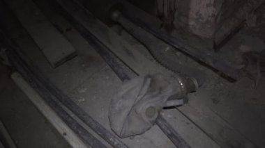 Çernobil faciası sonrası eski gaz maskesi