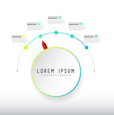 Mükemmellik oranı ölçü çizim şablonu.