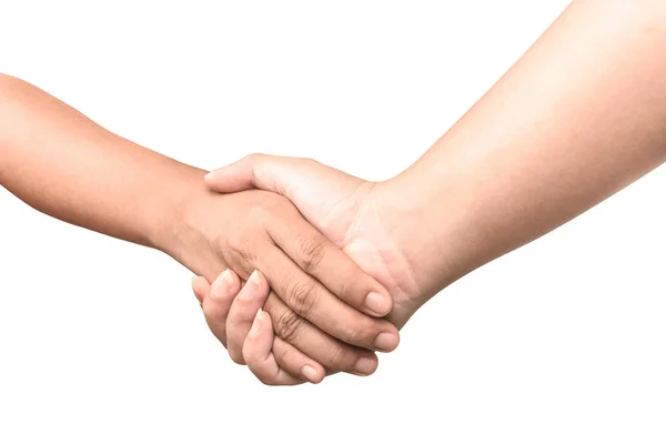 Nahaufnahme Hand Und Arm Auf Weißem Hintergrund Kann Für Isolierte — Stockfoto