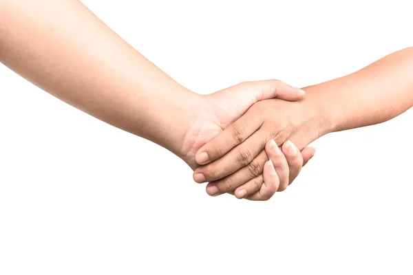 Nahaufnahme Hand Und Arm Auf Weißem Hintergrund Kann Für Isolierte — Stockfoto