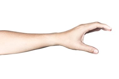 Bir şey gibi bir şişe tutan el kadar kapatın veya kırpma yoluyla izole üzerinde beyaz arka plan olabilir.