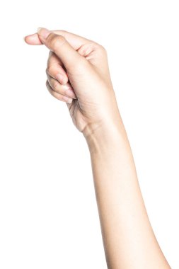 elini tut, sanal kartvizit, kredi kartı veya boş kağıt 