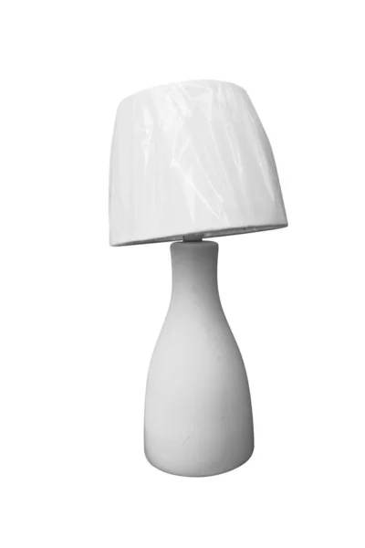 White lamp isolated on white background — Stock Photo, Image