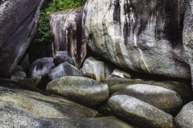 Still life with a group of large stones/Belitung/