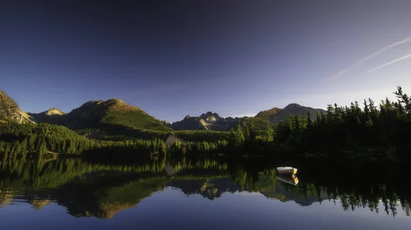 Strbske Pleso Magas-Tátra Szlovákiából — Stock Fotó