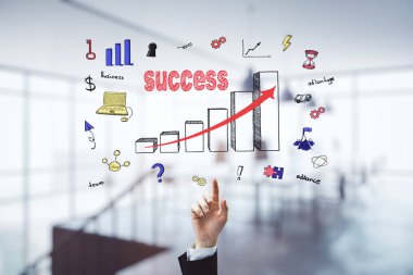 İş kroki kavramının çift pozlama