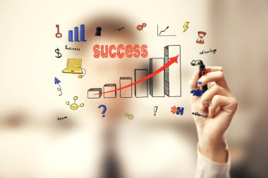 İş kroki kavramının çift pozlama