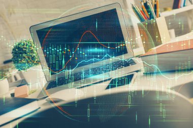 Çok sayıda şemaya, finansal bilgilere ve bilgisayar geçmişi olan çalışma alanına maruz kalmış. Uluslararası çevrimiçi ticaret kavramı.