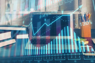Çizelgeye, finansal bilgilere ve bilgisayar geçmişi olan çalışma alanına iki kez maruz kalmış. Uluslararası çevrimiçi ticaret kavramı.