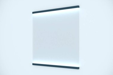 parlayan dikdörtgen reklam panosu