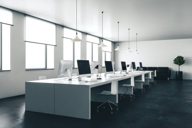 modern açık alan worktop yer