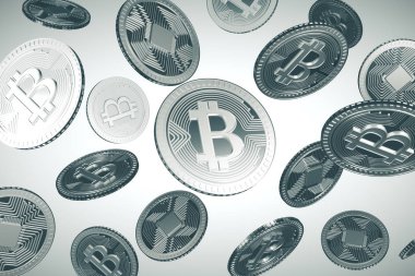 Düşen gümüş bitcoins