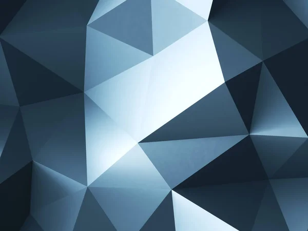 抽象的な青い三角形 — ストック写真