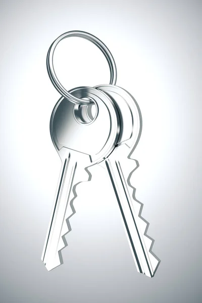 Two door keys — Stock Photo, Image