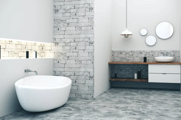 Salle de bain de luxe intérieur — Photo