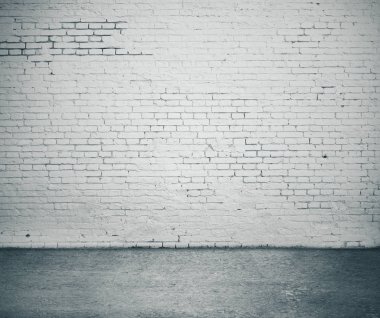 Gri tuğla duvar