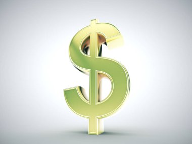 Altın dolar simgesi