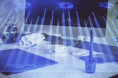 Çizelgeye, finansal bilgilere ve bilgisayar geçmişi olan çalışma alanına iki kez maruz kalmış. Uluslararası çevrimiçi ticaret kavramı.