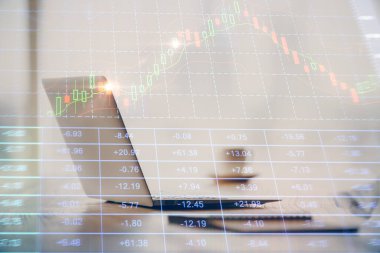 Çok sayıda şemaya, finansal bilgilere ve bilgisayar geçmişi olan çalışma alanına maruz kalmış. Uluslararası çevrimiçi ticaret kavramı.