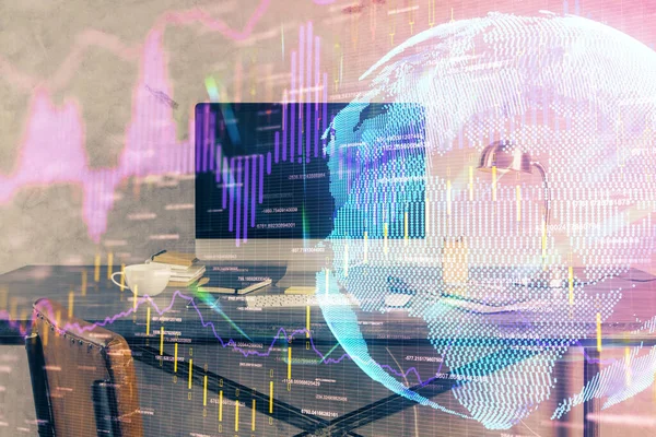 Çok sayıda şemaya, finansal bilgilere ve bilgisayar geçmişi olan çalışma alanına maruz kalmış. Uluslararası çevrimiçi ticaret kavramı.