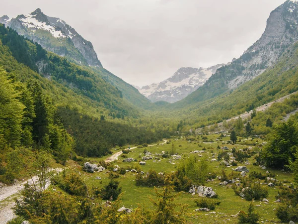 Montenegro Paisaje Montaña Cielo Azul Hermosa Naturaleza — Foto de Stock