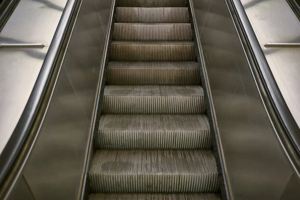 stairs metallic elevator escalator