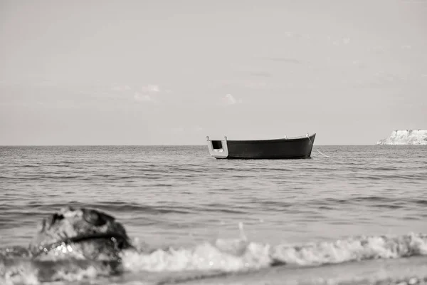 Boat Blue Sea — Stock Photo, Image