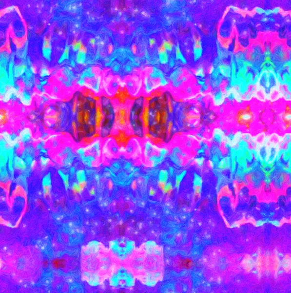 Психоделический Разноцветный Мыльный Пузырь Абстрактный Фон Организация Красочных Красок Абстрактных — стоковое фото