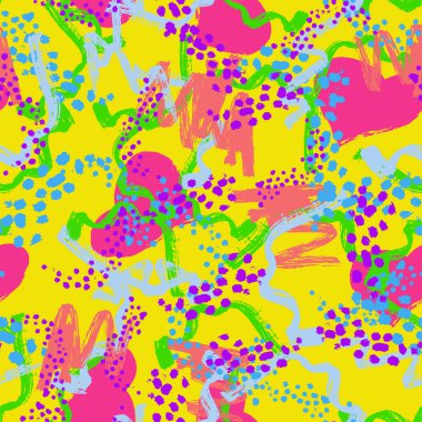 Vektörde el çizimi hippi deseni. Tarz arkaplanlı el yapımı geometrik fırça darbeleri fantezi baskıları. Tarafsız arka planlı stil sanat.