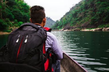 Turist Shnongpdeng, turizm,: Meghalaya, Khasi Hills, Hindistan, teknede