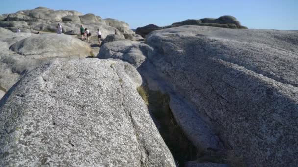 Tjome Doğa Park Güney Norveç sahil üzerinde — Stok video