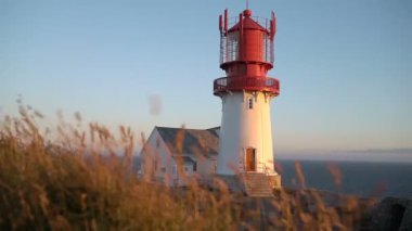 Eski Lindesnes deniz feneri Lindesnes fyr Norveç en güney noktası üzerinde bulunan kıyı bir deniz feneri vardır..