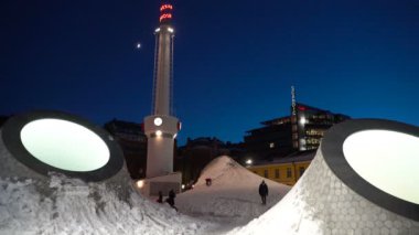 Sanat Müzesi Amos Rex Lasipalatsi Meydanı'Helsinki, Finlandiya
