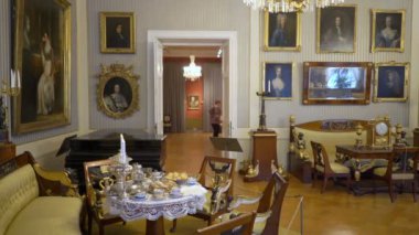 İç Sinebrychoff Art Museum Helsinki, Finlandiya.