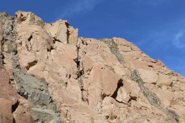 Güzel kanyon, Mısır'daki dağlar. Bir Sharm el-Sheikh